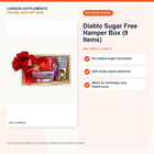 Diablo Sugar Free Hamper Box (9 Items) – gift guide infographic