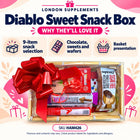 Diablo Sugar Free Hamper Box (9 Items) – features infographic
