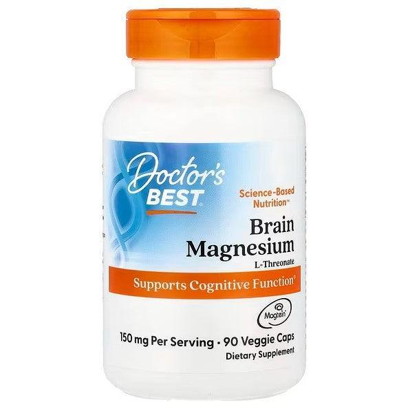 Doctor's Best Brain Magnesium with Magtein 150mg 90 VCapsules