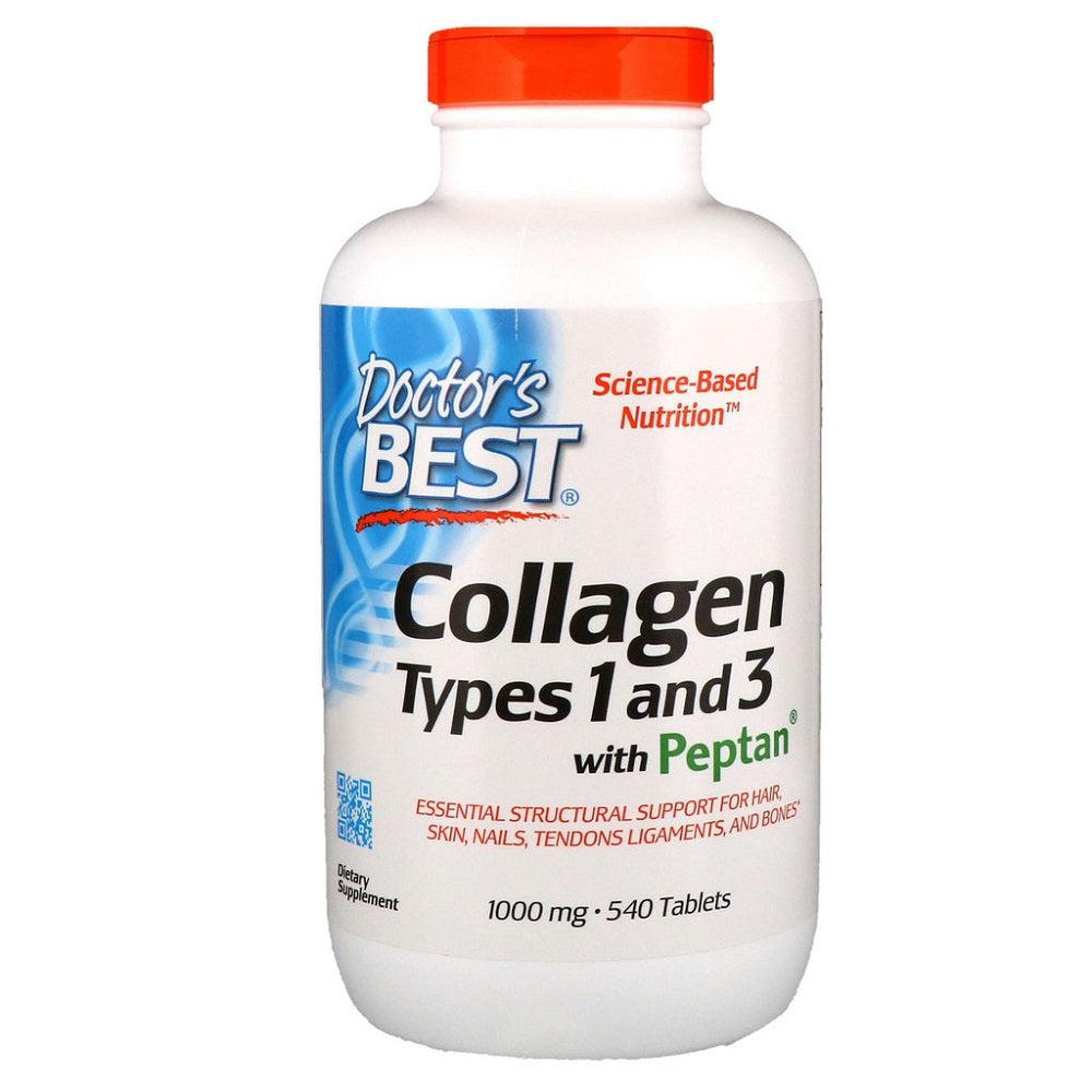 Doctor's Best Collagen Types 1&3 with Peptan 540 Tablets