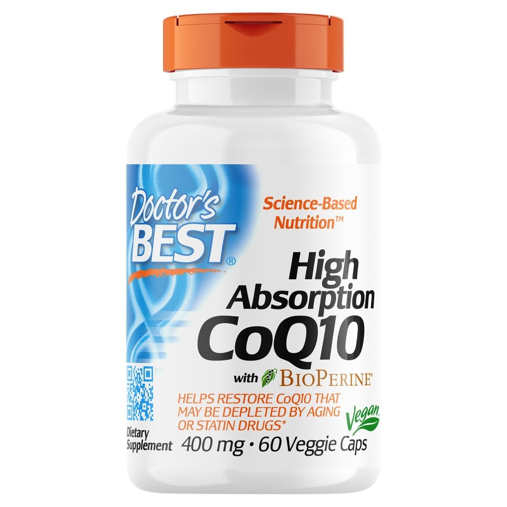 Doctor's Best High Absorption CoQ10 with Bioperine 60VCapsules
