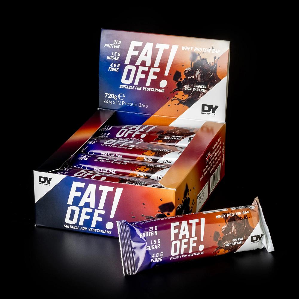 Dorian Yates FATOFF! Protein Bar 12x60g