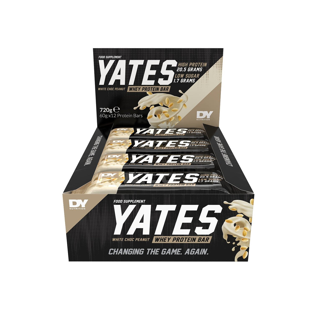 Dorian Yates YATES Whey Protein Bar 12x60g