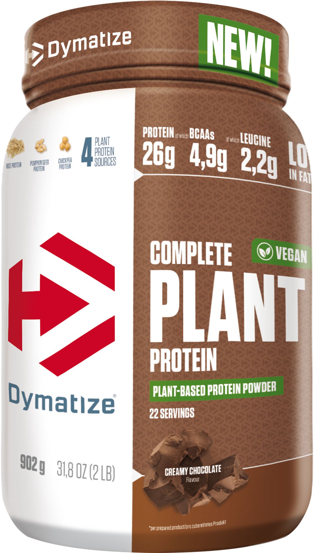 Dymatize Nutrition Complete Plant Protein 836g