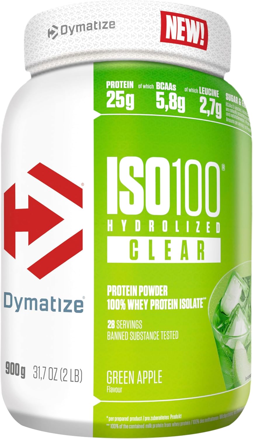 Dymatize Nutrition ISO100 Hydrolyzed Clear Protein Isolate Powder 900g