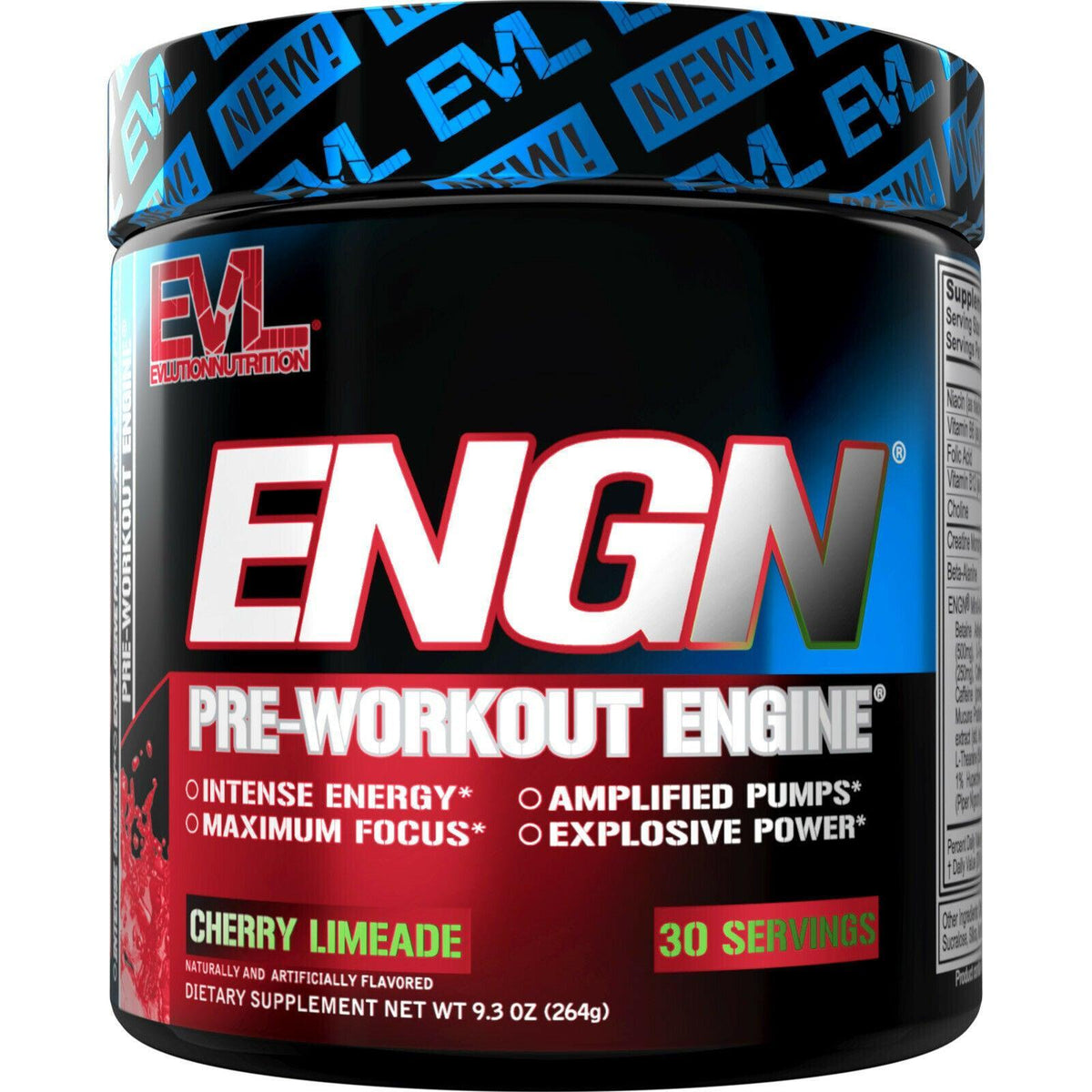 EVLution Nutrition ENGN Pre-Workout 309g Powder