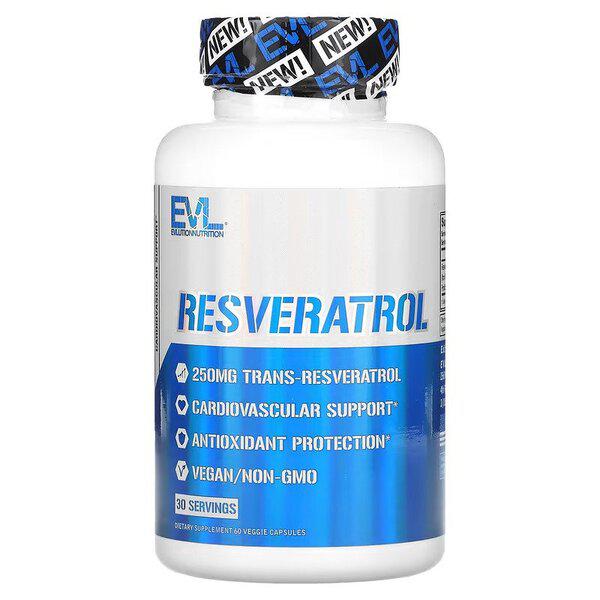 EVLution Nutrition Resveratrol 60 vCapsules