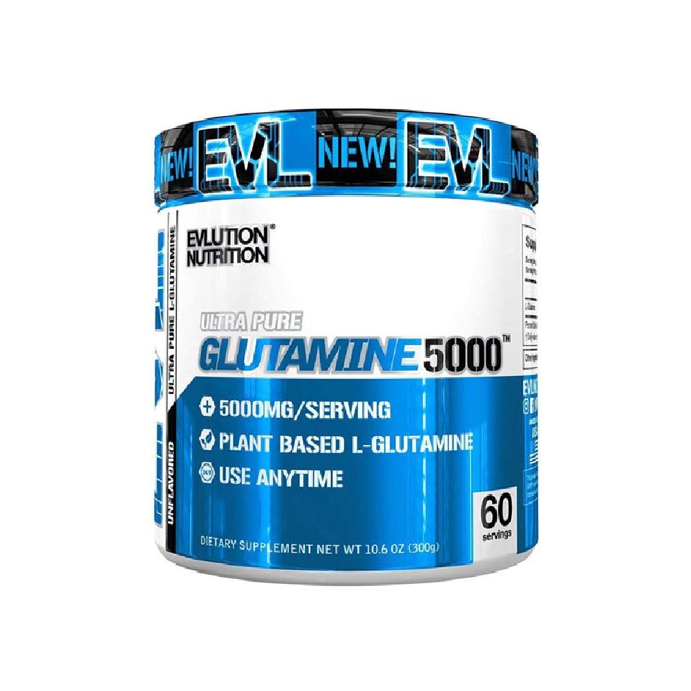EVLution Nutrition Ultra Pure Glutamine 5000 - 300g