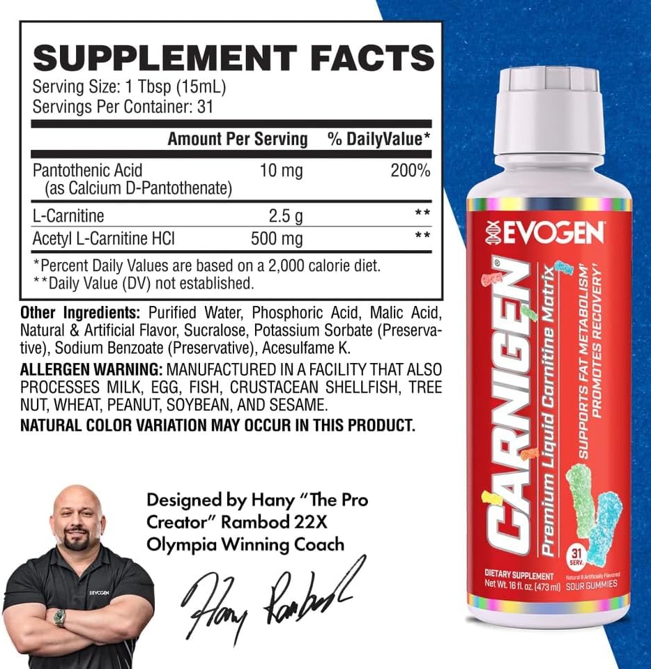 Evogen Carnigen 473ml Liquid