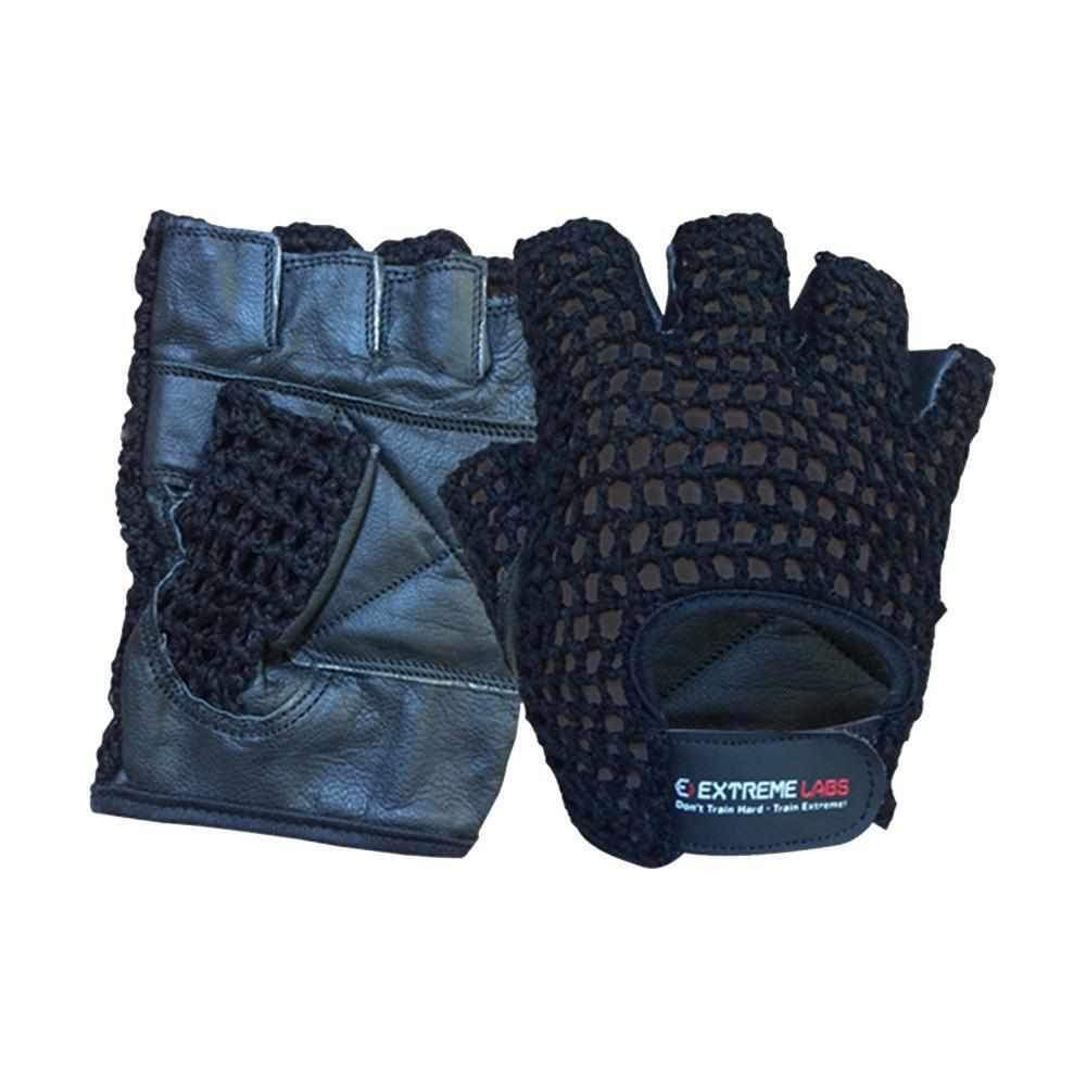 Extreme Labs Mesh Weightlifting Gloves Black