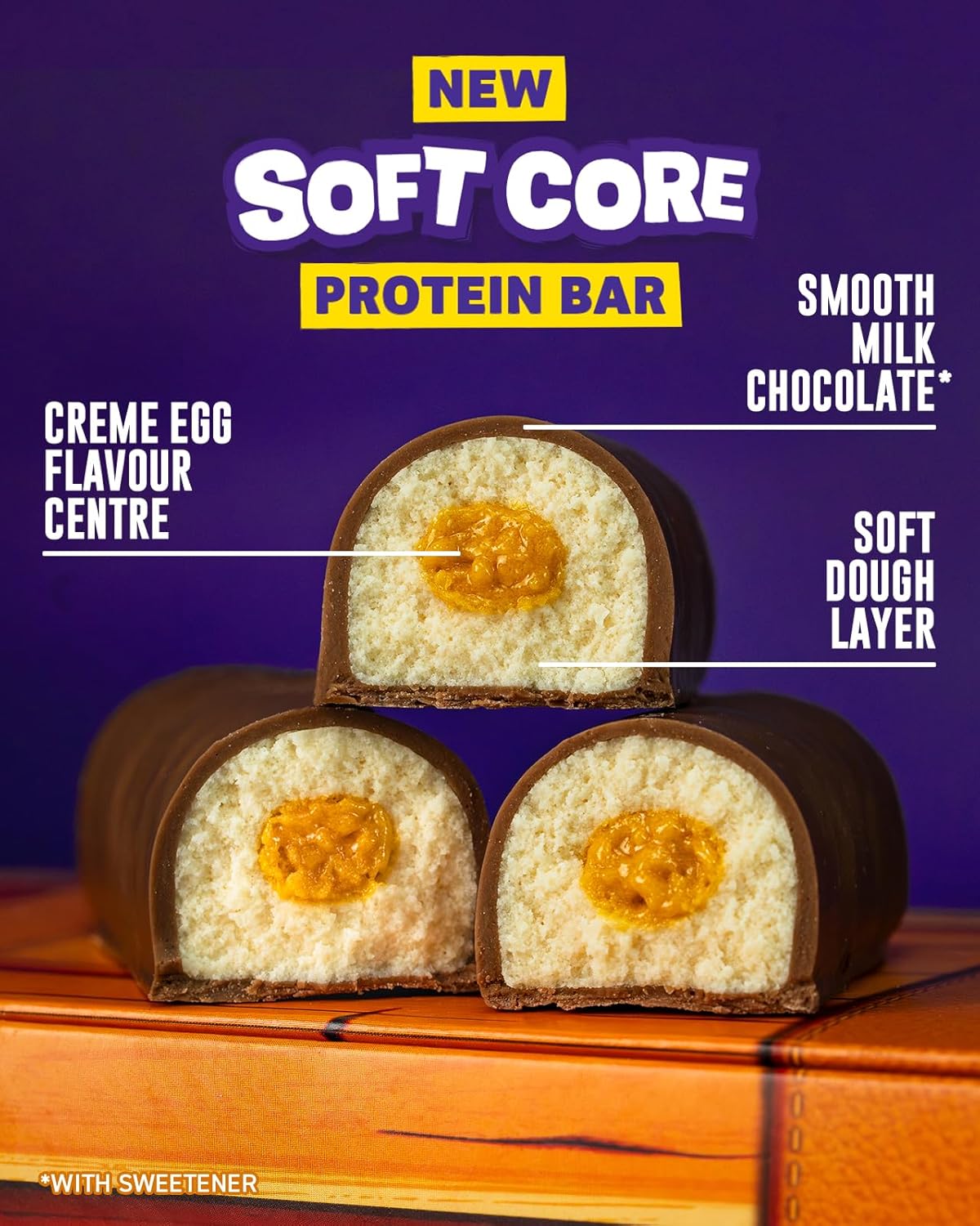 Grenade Soft Core Protein Bar 18x45g Creme Egg