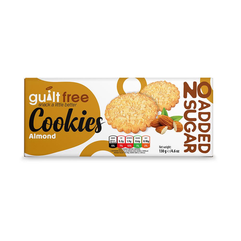GuiltFree Almond Cookie NO ADDED SUGAR 130g