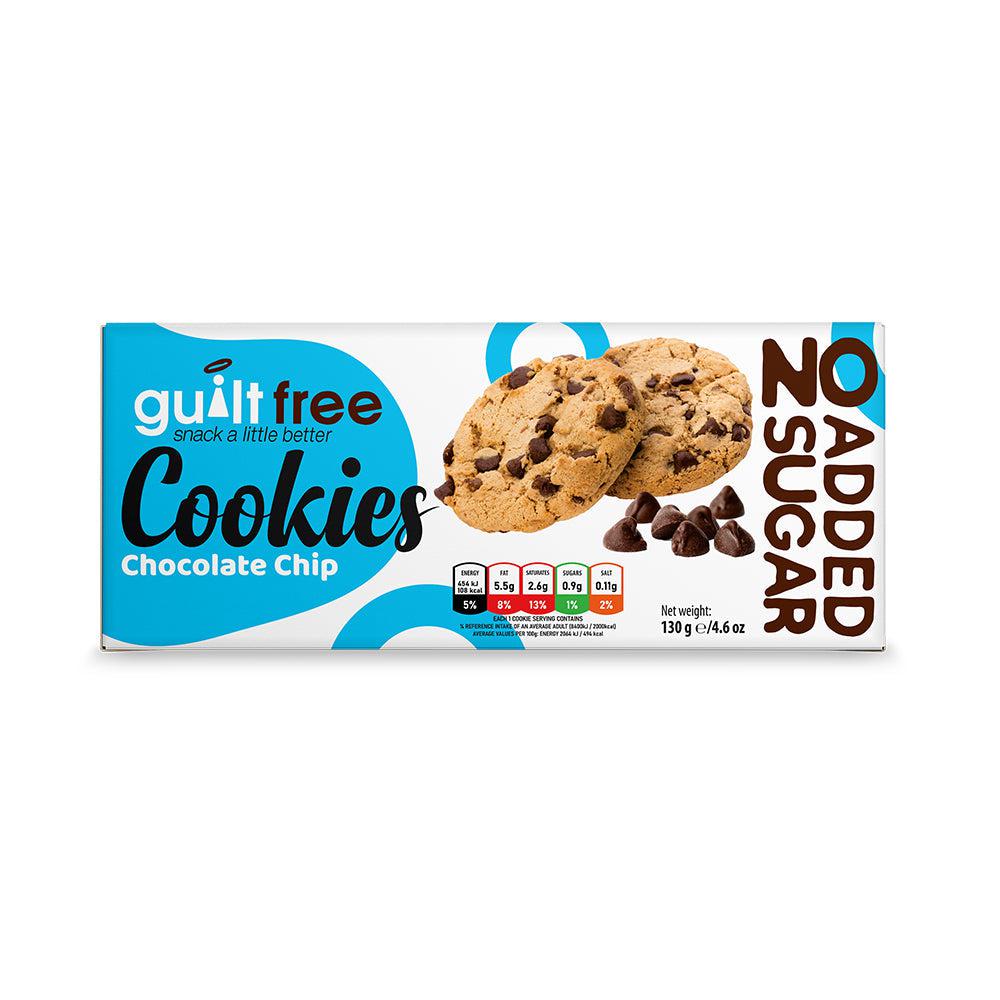 GuiltFree Chocolate Chip Cookies NO ADDED SUGAR 130g