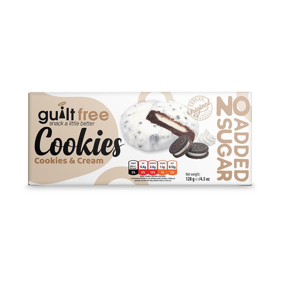 GuiltFree Cookies & Cream NO ADDED SUGAR 128g
