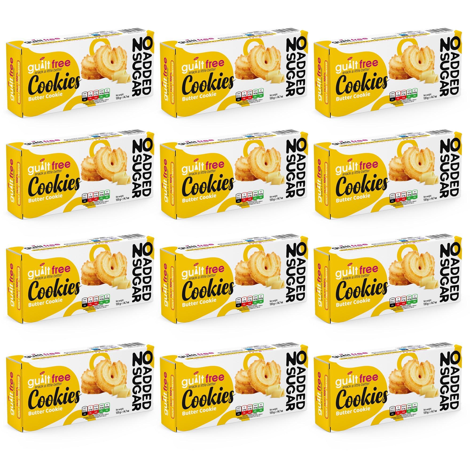 GuiltFree No Added Sugar Cookies 135g Butter Cookies