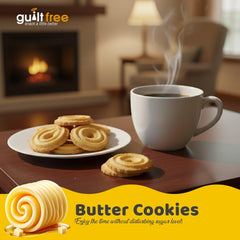 GuiltFree No Added Sugar Cookies 135g Butter Cookies