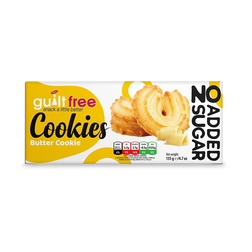 GuiltFree No Added Sugar Cookies 135g Butter Cookies