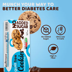 GuiltFree No Added Sugar Cookies 135g Chocolate Chip