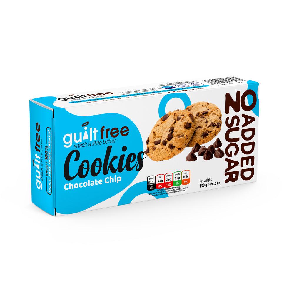 GuiltFree No Added Sugar Cookies 135g Chocolate Chip