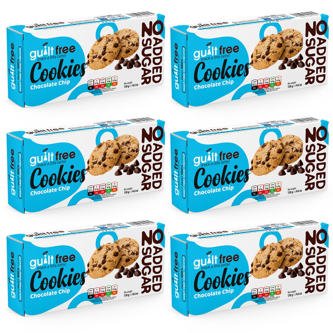 GuiltFree No Added Sugar Cookies 135g Chocolate Chip