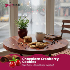 GuiltFree No Added Sugar Cookies 135g Chocolate Cranberry