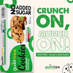 GuiltFree No Added Sugar Cookies 135g Chocolate Hazelnut