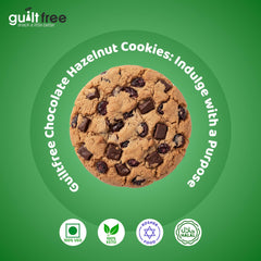 GuiltFree No Added Sugar Cookies 135g Chocolate Hazelnut