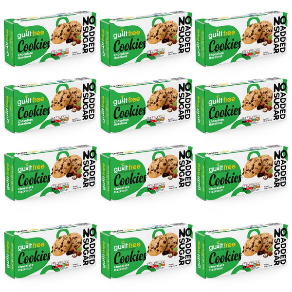 GuiltFree No Added Sugar Cookies 135g Chocolate Hazelnut