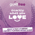 GuiltFree Sugar Free Blackcurrant & Liquorice Sweets 75g