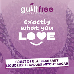 GuiltFree Sugar Free Blackcurrant & Liquorice Sweets 75g