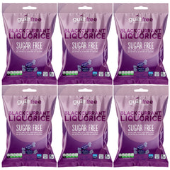 GuiltFree Sugar Free Blackcurrant & Liquorice Sweets 75g