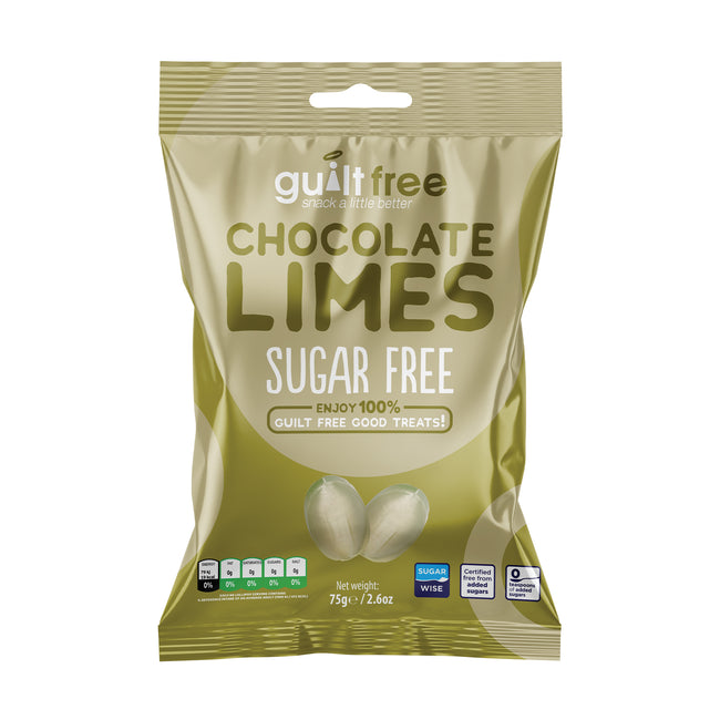 GuiltFree Sugar Free Chocolate Limes 75g