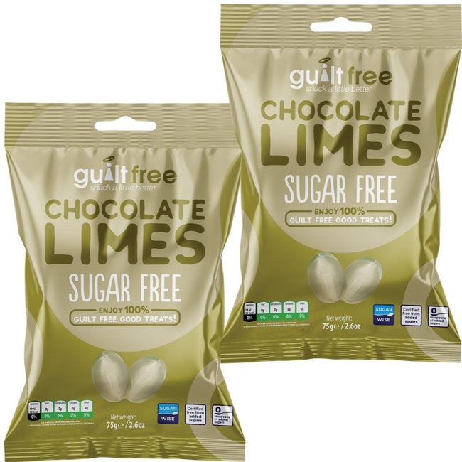 GuiltFree Sugar Free Chocolate Limes 75g