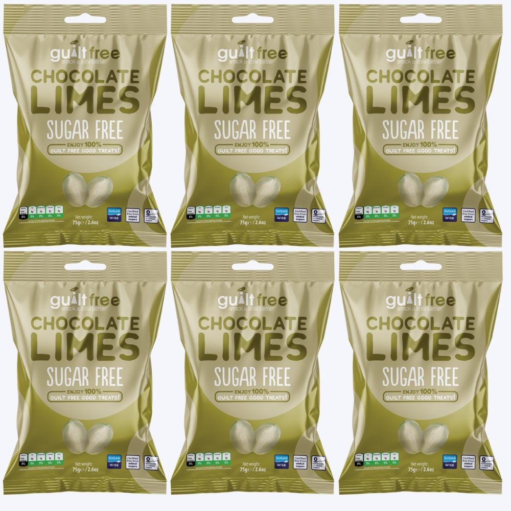 GuiltFree Sugar Free Chocolate Limes 75g