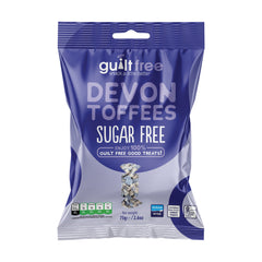 GuiltFree Sugar Free Devon Toffee 75g