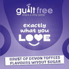 GuiltFree Sugar Free Devon Toffees 75g