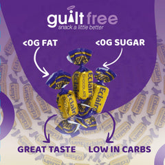 GuiltFree Sugar Free Eclairs Chocolate 75g