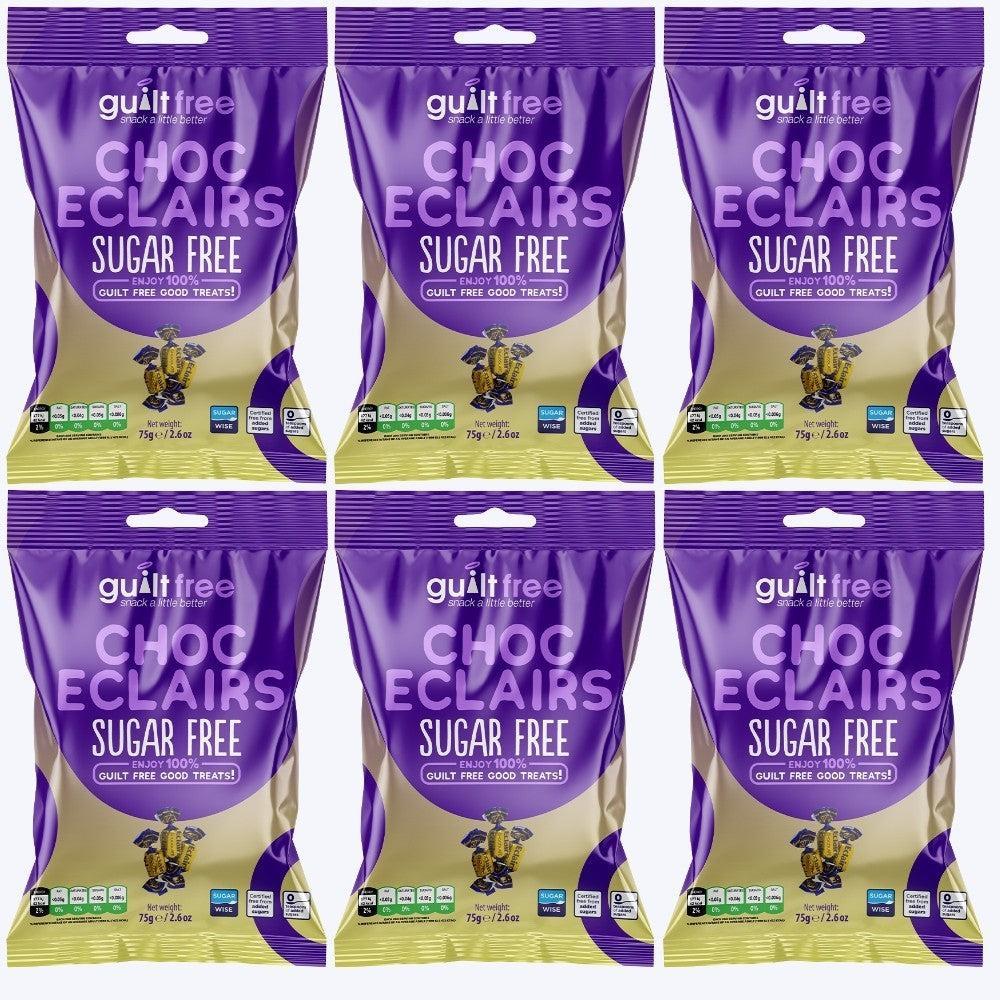 GuiltFree Sugar Free Eclairs Chocolate 75g