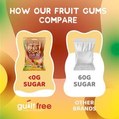GuiltFree Sugar Free Fruit Gums 75g