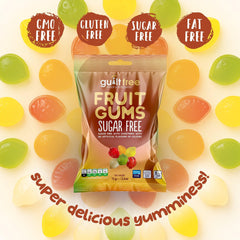 GuiltFree Sugar Free Fruit Gums 75g