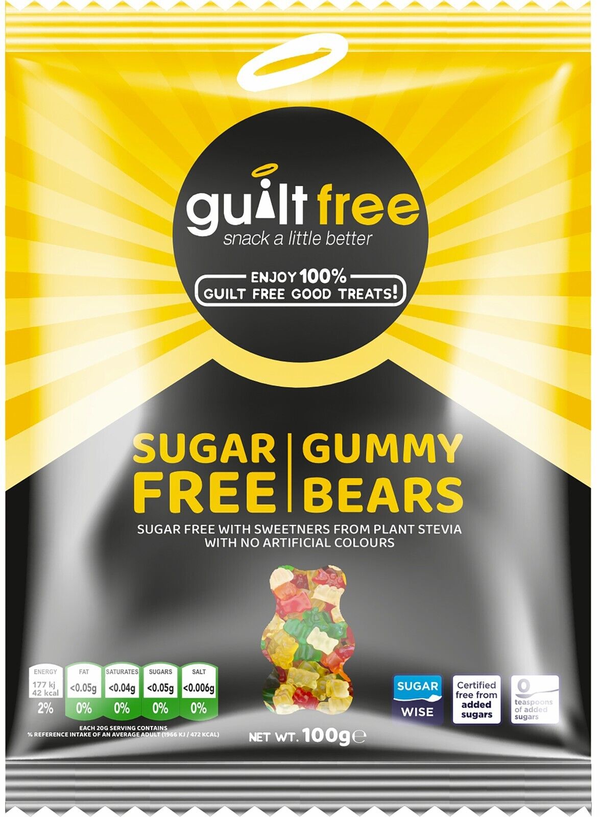 GuiltFree Sugar Free Gummies -  Gummy Bear
