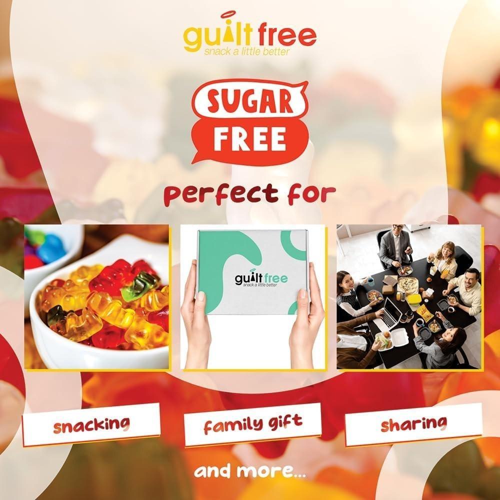 GuiltFree Sugar Free Gummy Bears 75g