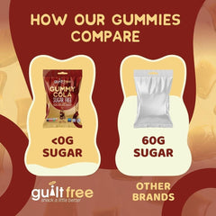GuiltFree Sugar Free Gummy Cola 75g