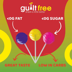 GuiltFree Sugar Free Lollipop - Mixed