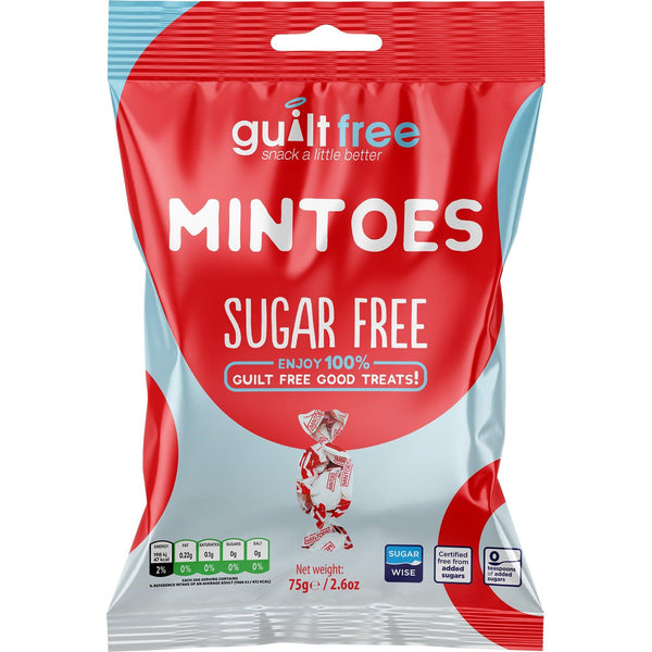 GuiltFree Sugar Free Mintoes 75g