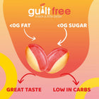 GuiltFree Sugar Free Rhubarb & Custard Sweets 75g