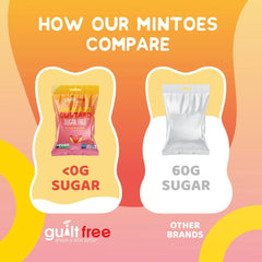 GuiltFree Sugar Free Rhubarb & Custard Sweets 75g