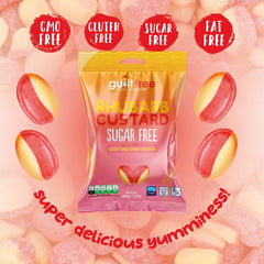 GuiltFree Sugar Free Rhubarb & Custard Sweets 75g