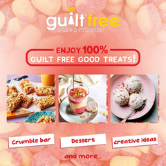 GuiltFree Sugar Free Rhubarb & Custard Sweets 75g