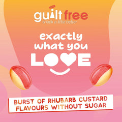 GuiltFree Sugar Free Rhubarb & Custard Sweets 75g